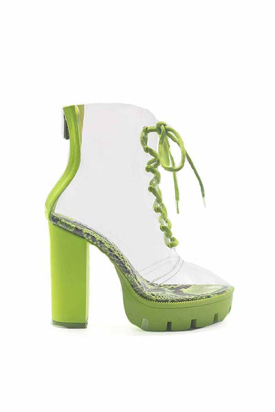 CLEAR LIME BOOTS - 31 Reasons LLC