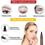 5 Colors Microblading Eyebrow Pen